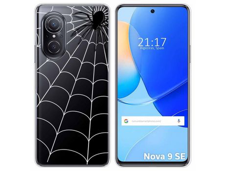 Carcasa Huawei Nova 9 Se TUMUNDOSMARTPHONE Dibujos Transparente Araña Multicolor