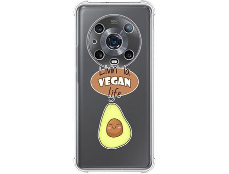Carcasa Huawei Honor Magic 4 Pro 5G TUMUNDOSMARTPHONE Dibujos Antigolpes Vegan Life Multicolor
