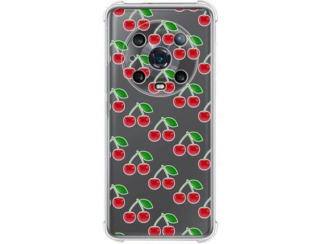 Carcasa Huawei Honor Magic 4 Pro 5G TUMUNDOSMARTPHONE Dibujos Antigolpes Cerezas Multicolor