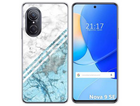 Carcasa Huawei Nova 9 Se TUMUNDOSMARTPHONE Dibujos Mármol 02 Multicolor