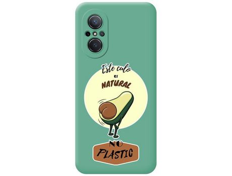 Carcasa Huawei Nova 9 Se TUMUNDOSMARTPHONE Silicona Líquida Dibujos Natural Verde