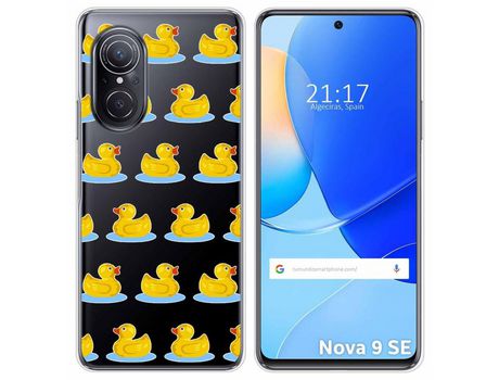 Carcasa Huawei Nova 9 Se TUMUNDOSMARTPHONE Dibujos Transparente Pato Multicolor