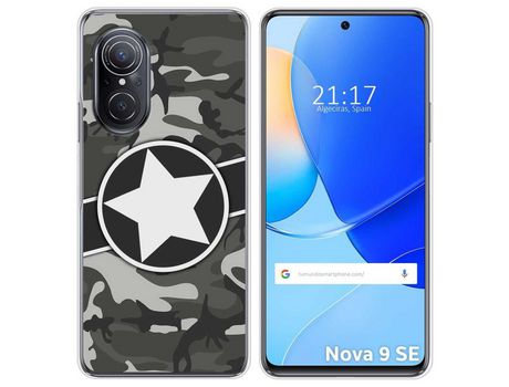 Carcasa Huawei Nova 9 Se TUMUNDOSMARTPHONE Dibujos Camuflaje 02 Multicolor