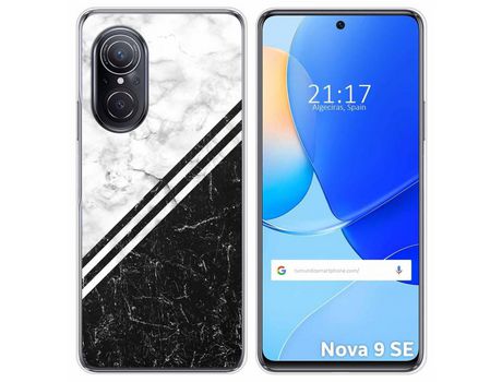 Carcasa Huawei Nova 9 Se TUMUNDOSMARTPHONE Dibujos Mármol 01 Multicolor