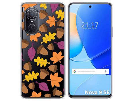 Carcasa Huawei Nova 9 Se TUMUNDOSMARTPHONE Dibujos Transparente Otoño Multicolor