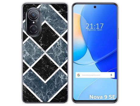 Carcasa Huawei Nova 9 Se TUMUNDOSMARTPHONE Dibujos Mármol 06 Multicolor