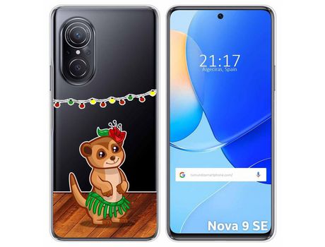 Carcasa Huawei Nova 9 Se TUMUNDOSMARTPHONE Dibujos Transparente Suricata Multicolor