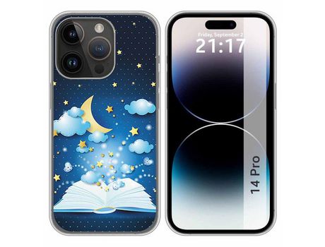 Carcasa iPhone 14 Pro (6.1) TUMUNDOSMARTPHONE Dibujos Libro Cuentos Multicolor