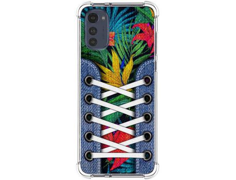 Carcasa Motorola Moto E32 4G TUMUNDOSMARTPHONE Dibujos Antigolpes Zapatillas 12 Multicolor