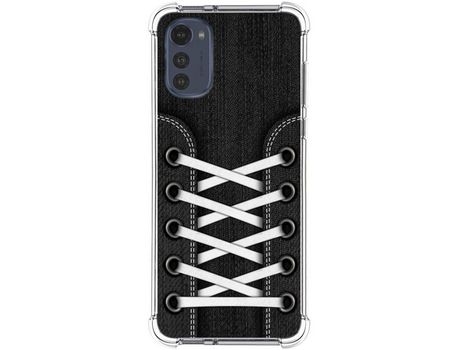 Carcasa Motorola Moto E32 4G TUMUNDOSMARTPHONE Dibujos Antigolpes Zapatillas 02 Multicolor