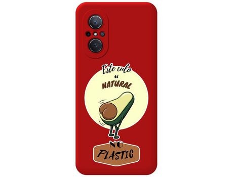 Carcasa Huawei Nova 9 Se TUMUNDOSMARTPHONE Silicona Líquida Dibujos Natural Rojo