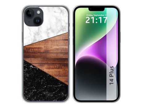 Carcasa iPhone 14 Plus (6.7) TUMUNDOSMARTPHONE Dibujos Mármol 11 Multicolor