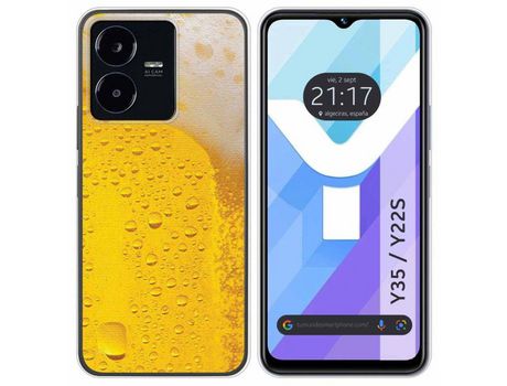 Carcasa Vivo Y35 / Y22S TUMUNDOSMARTPHONE Dibujos Cerveza Multicolor