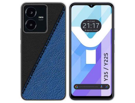 Carcasa Vivo Y35 / Y22S TUMUNDOSMARTPHONE Dibujos Cuero 02 Multicolor