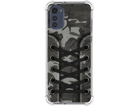 Carcasa Motorola Moto E32 4G TUMUNDOSMARTPHONE Dibujos Antigolpes Zapatillas 15 Multicolor