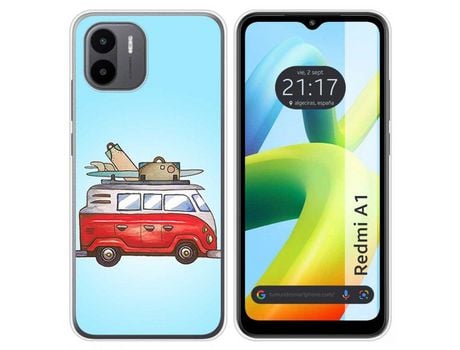 Carcasa Xiaomi Redmi A1 TUMUNDOSMARTPHONE Dibujos Furgoneta Multicolor