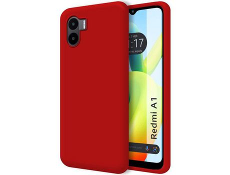 Carcasa Xiaomi Redmi A1 TUMUNDOSMARTPHONE Silicona Líquida Rojo