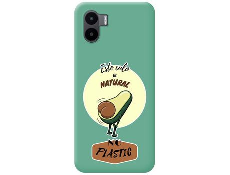 Carcasa Xiaomi Redmi A1 TUMUNDOSMARTPHONE Silicona Líquida Dibujos Natural Verde