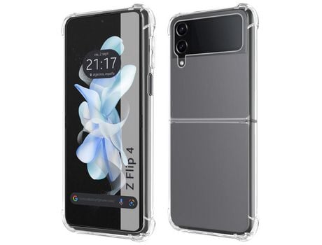 Carcasa Samsung Galaxy Z Flip 4 5G TUMUNDOSMARTPHONE Antigolpes Transparente