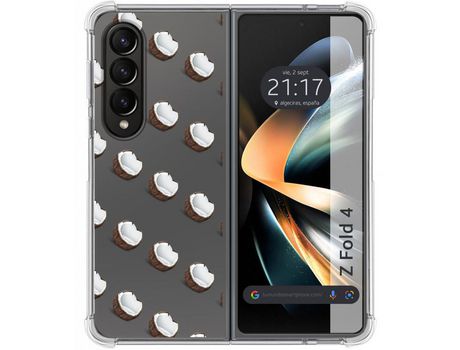 Carcasa Samsung Galaxy Z Fold4 5G TUMUNDOSMARTPHONE Dibujos Antigolpes Cocos Multicolor