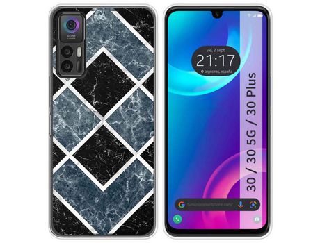 Carcasa TCL 30 / 30 5G / 30 Plus TUMUNDOSMARTPHONE Dibujos Mármol 06 Multicolor