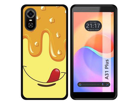 Carcasa ZTE Blade A31 Plus TUMUNDOSMARTPHONE Dibujos Helado Vainilla Multicolor
