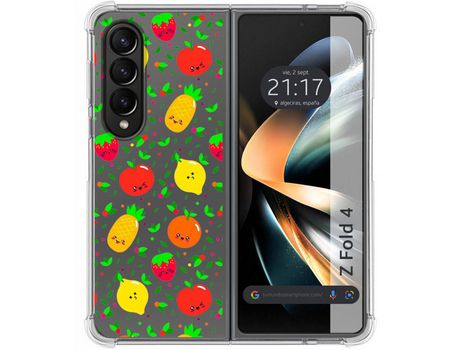Carcasa Samsung Galaxy Z Fold4 5G TUMUNDOSMARTPHONE Dibujos Antigolpes Frutas 01 Multicolor