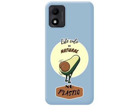 Carcasa TCL 305I TUMUNDOSMARTPHONE Silicona Líquida Dibujos Natural Azul