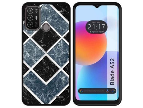Carcasa ZTE Blade A52 TUMUNDOSMARTPHONE Dibujos Mármol 06 Multicolor