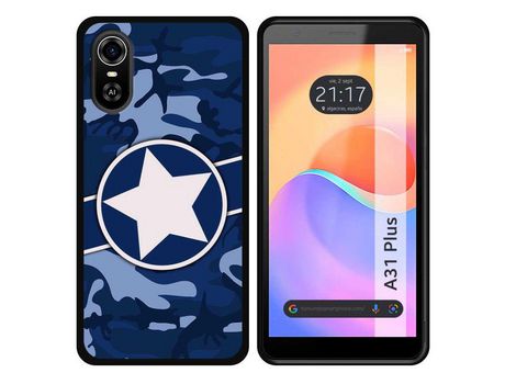 Carcasa ZTE Blade A31 Plus TUMUNDOSMARTPHONE Dibujos Camuflaje 03 Multicolor