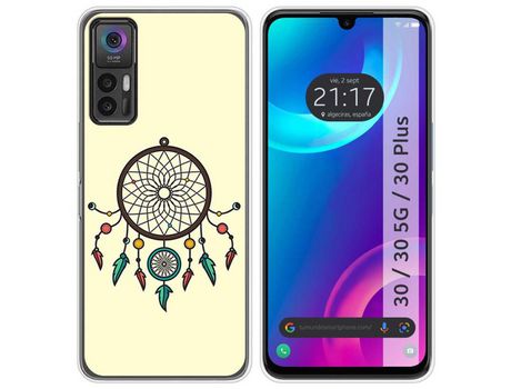 Carcasa TCL 30 / 30 5G / 30 Plus TUMUNDOSMARTPHONE Dibujos Atrapasueños Multicolor