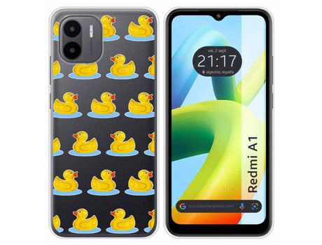 Carcasa Xiaomi Redmi A1 TUMUNDOSMARTPHONE Dibujos Transparente Pato Multicolor