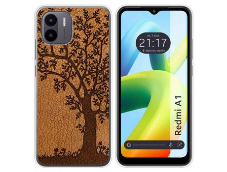 Carcasa Xiaomi Redmi A1 TUMUNDOSMARTPHONE Dibujos Cuero 03 Multicolor