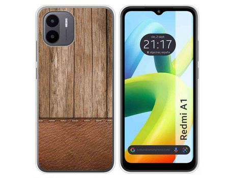 Carcasa Xiaomi Redmi A1 TUMUNDOSMARTPHONE Dibujos Madera 09 Multicolor