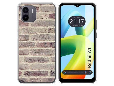 Carcasa Xiaomi Redmi A1 TUMUNDOSMARTPHONE Dibujos Ladrillo 01 Multicolor