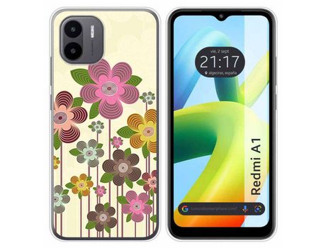 Carcasa Xiaomi Redmi A1 TUMUNDOSMARTPHONE Dibujos Primavera En Flor Multicolor