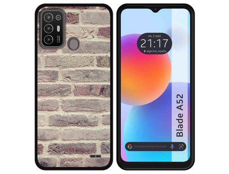 Carcasa ZTE Blade A52 TUMUNDOSMARTPHONE Dibujos Ladrillo 01 Multicolor