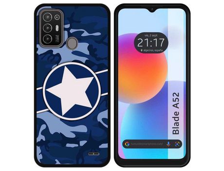 Carcasa ZTE Blade A52 TUMUNDOSMARTPHONE Dibujos Camuflaje 03 Multicolor