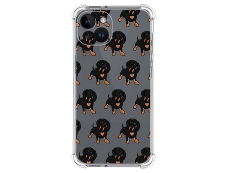 Carcasa iPhone 14 (6.1) TUMUNDOSMARTPHONE Dibujos Antigolpes Perros 10 Multicolor
