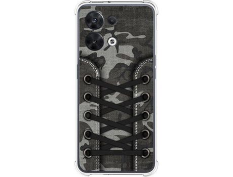Carcasa Oppo Reno 8 5G TUMUNDOSMARTPHONE Dibujos Antigolpes Zapatillas 15 Multicolor