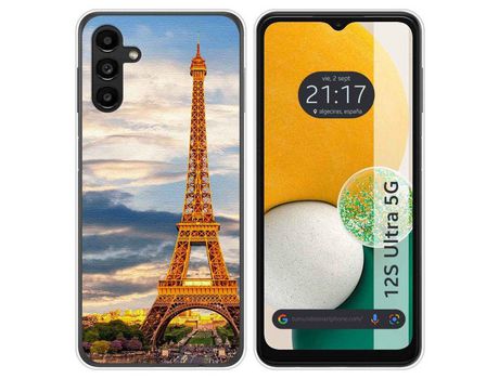Carcasa Samsung Galaxy A13 5G TUMUNDOSMARTPHONE Dibujos Paris Multicolor