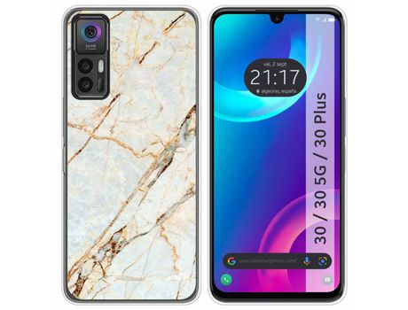 Carcasa TCL 30 / 30 5G / 30 Plus TUMUNDOSMARTPHONE Dibujos Mármol 13 Multicolor