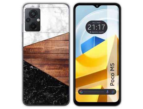 Carcasa Xiaomi Poco M5 TUMUNDOSMARTPHONE Dibujos Mármol 11 Multicolor