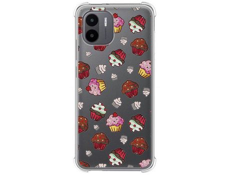 Carcasa Xiaomi Redmi A1 TUMUNDOSMARTPHONE Dibujos Antigolpes Muffins Multicolor