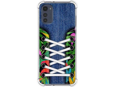 Carcasa Motorola Moto E32 4G TUMUNDOSMARTPHONE Dibujos Antigolpes Zapatillas 13 Multicolor