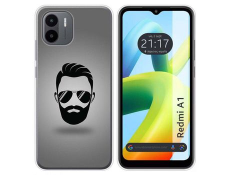 Carcasa Xiaomi Redmi A1 TUMUNDOSMARTPHONE Dibujos Barba Multicolor