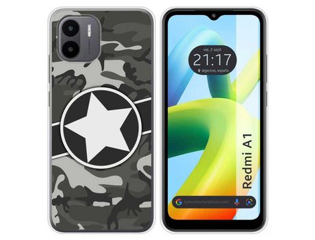 Carcasa Xiaomi Redmi A1 TUMUNDOSMARTPHONE Dibujos Camuflaje 02 Multicolor