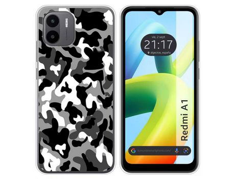 Carcasa Xiaomi Redmi A1 TUMUNDOSMARTPHONE Dibujos Snow Camuflaje Multicolor
