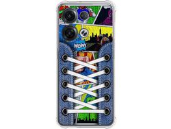 Carcasa Oppo Reno 8 Pro 5G TUMUNDOSMARTPHONE Dibujos Antigolpes Zapatillas 14 Multicolor