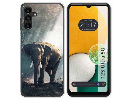 Carcasa Samsung Galaxy A13 5G TUMUNDOSMARTPHONE Dibujos Elefante Multicolor